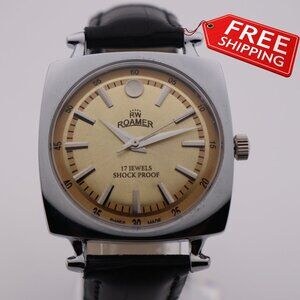 Vintage Roamer ST96 Watch – Swiss Made, 17 Jewels, Manual Wind, Stylish